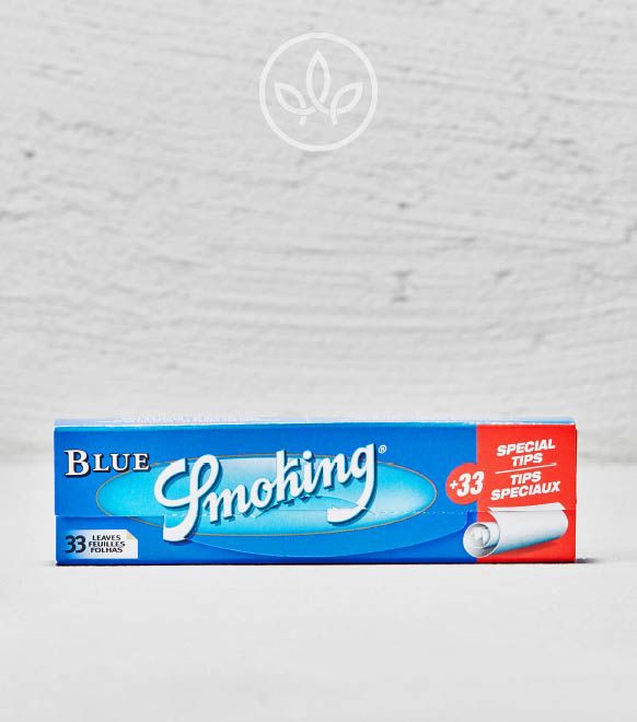 Smoking Kingsize Blue Zigarettenpapiere und tips