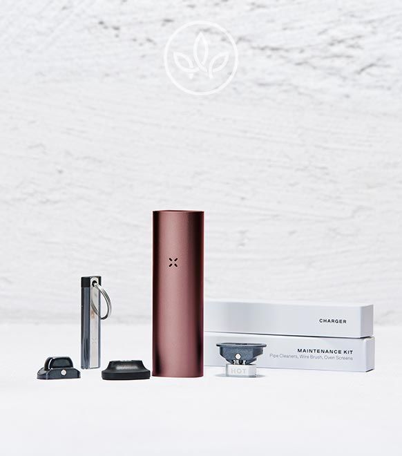 PA Vaporizer PAX 3 komplettes Set Burgundy