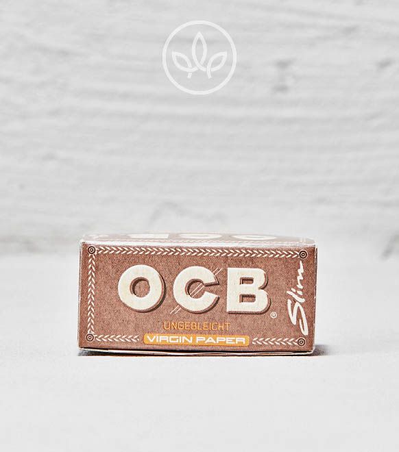 OCB Virgin Slim Unbleached Rolls