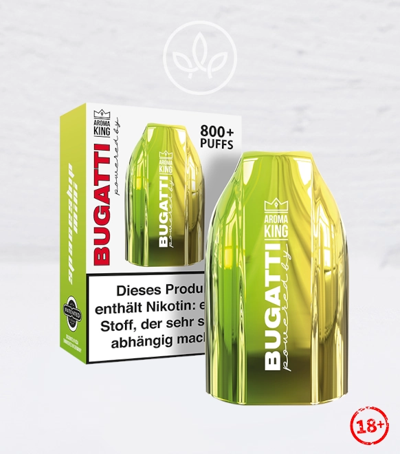 Bugatti Spaceship Mini Double Apple 20mg