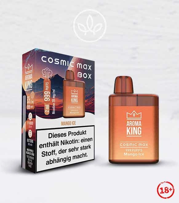 Cosmic Max Box Mango Ice 20mg