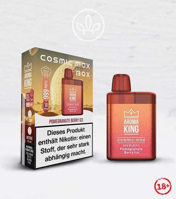 Cosmic Max Box Pomegranate Berry Ice 20mg