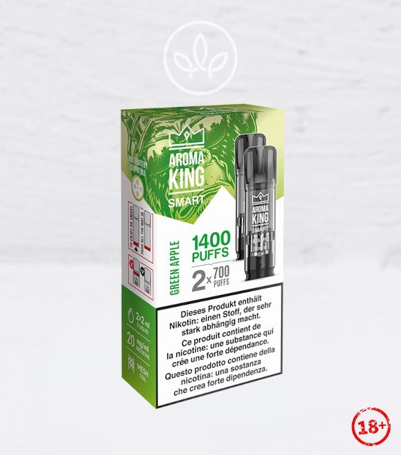 SMART 2 Pods Green Apple 20mg