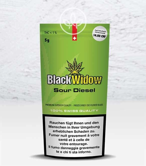 Black Widow Sour Diesel 5g