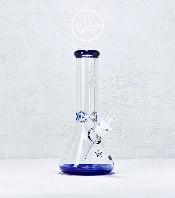 Glasbong Eis 30cm 9mm Glas