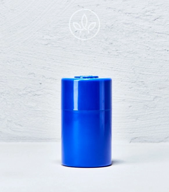 Vakuum Cannabis Aufbewahrung Plastik, Blau