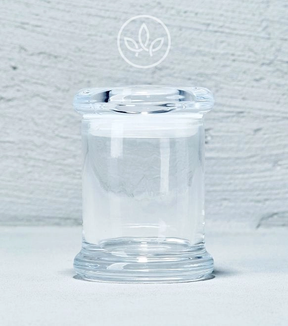 Luftdichte Cannabis Aufbewahrung Glas, Transparent