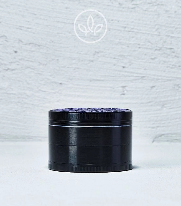 Metal Grinder Blume 60mm 4-teilig, Blau