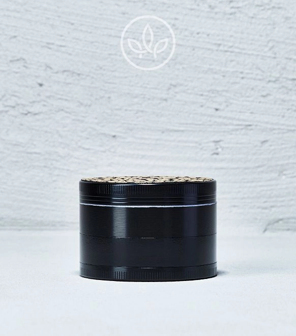 Metal Grinder Blume 60mm 4-teilig, Gold