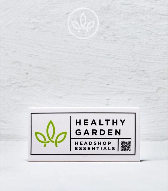 Papier und Tips gefärbt Kingsize, Weiss