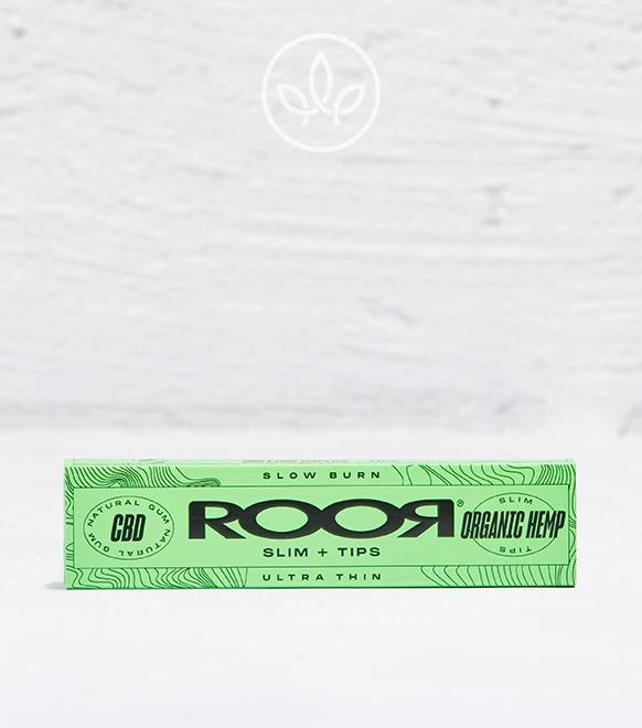 Organic Hemp King Size Slim mit CBD und Tips