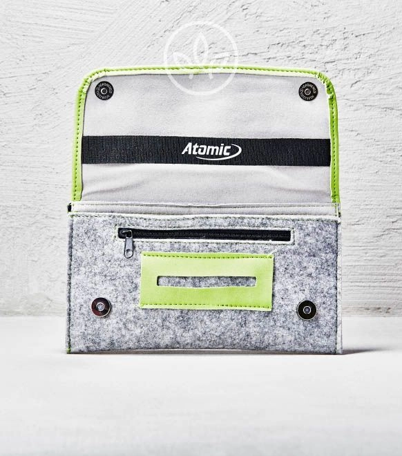 Tabak-Beutel XL Plus Filz, Grün