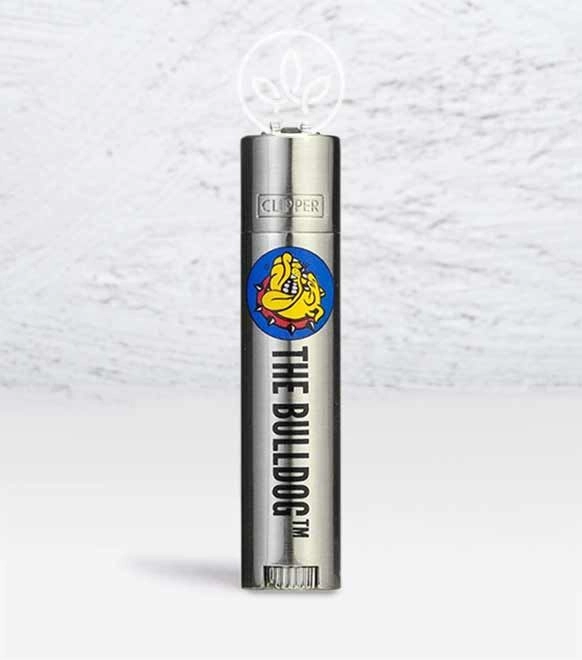 Clipper Deluxe aus Metall mit Etui Silber