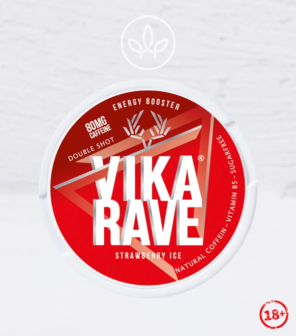 Rave Double Shot Strawberry Ice